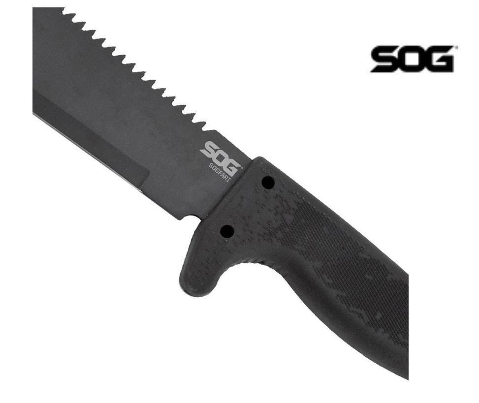 Ніж мачете SOG Machete 40,6 см Чорний - фото 4