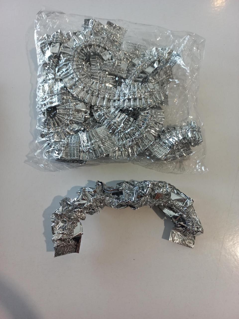 Кришка-чохол на тарілку універсальна фольгована багаторазова на резинці (2656459906) Кришка-чохол на тарілку універсальна фольгована багаторазова на резинці (2656459906)