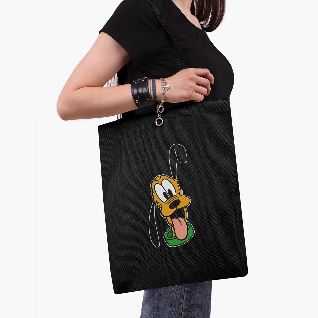 Эко сумка шоппер Goofy Looney Tunes 41x35 см Черный (9227-2888-BKZ)
