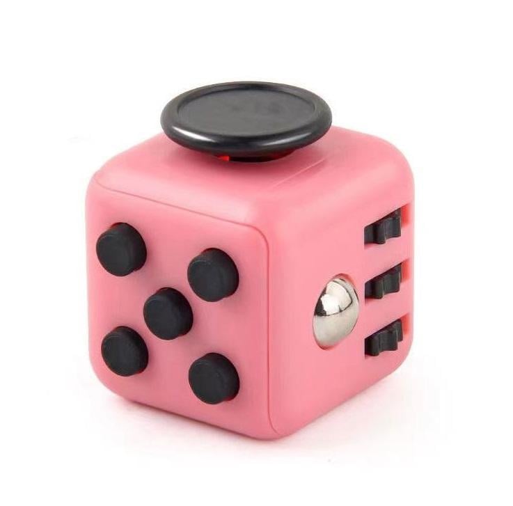 Іграшка-антистрес Fidget Cube з кнопками піт Рожевий (86915590)