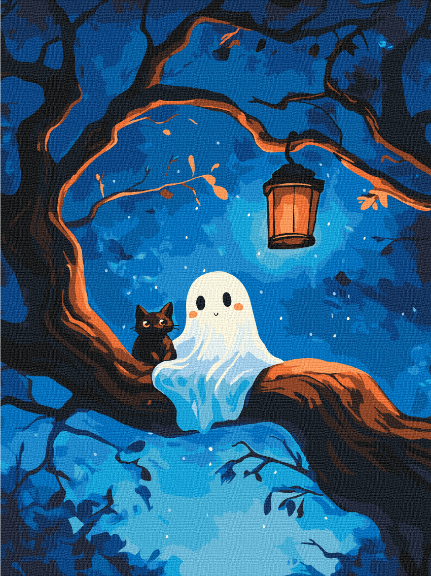 Картина по номерам Brushme Друзья на Хэллоуин 30x40 см (RBS54403) Картина по номерам Brushme Друзья на Хэллоуин 30x40 см (RBS54403)