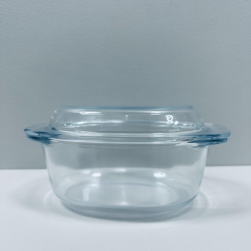 Каструля скляна A-Plus 4008 овальна зі скляною кришкою 1 л (2541485395) - фото 4