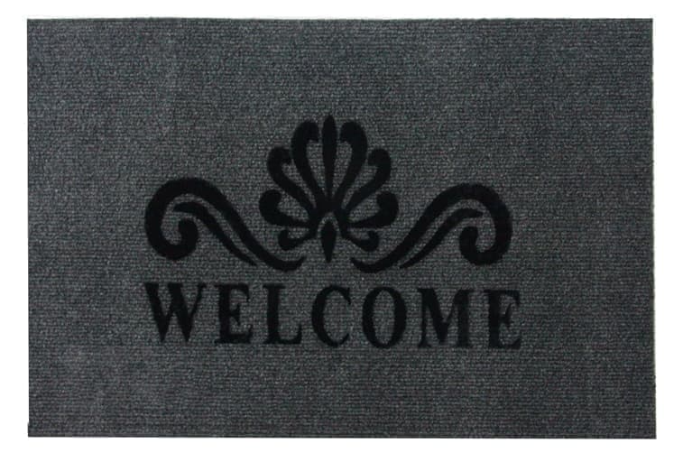 Коврик придверный Luna Italyan Gri Nakisli Home 40x60
