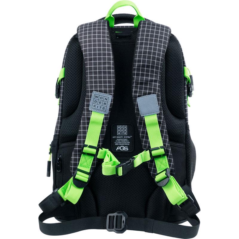 Рюкзак ортопедический Wonder Kite Checkered 42x29x20 см (SET_WK21-727M-2) - фото 4 Рюкзак ортопедический Wonder Kite Checkered 42x29x20 см (SET_WK21-727M-2) - фото 4