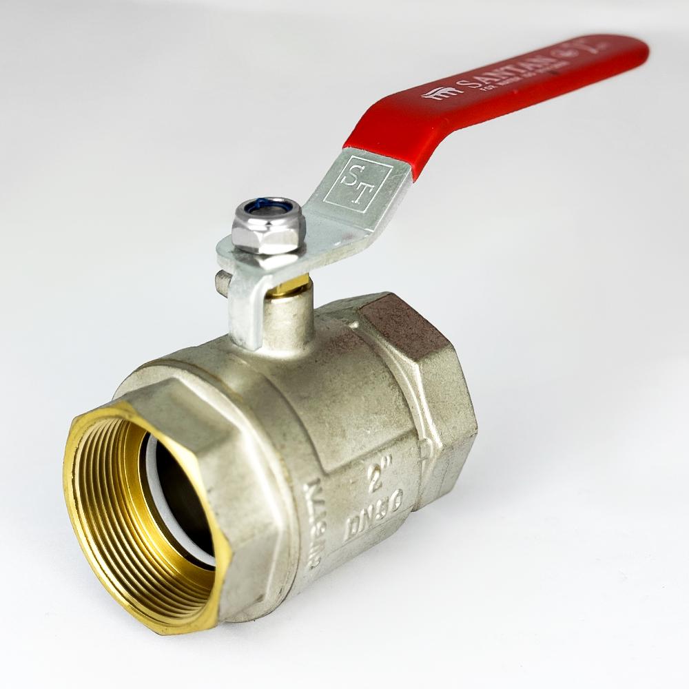 Кран шаровой для воды SANTAN 600 2" внутренний-внутренний Красный (58298) - фото 3 Кран шаровой для воды SANTAN 600 2" внутренний-внутренний Красный (58298) - фото 3