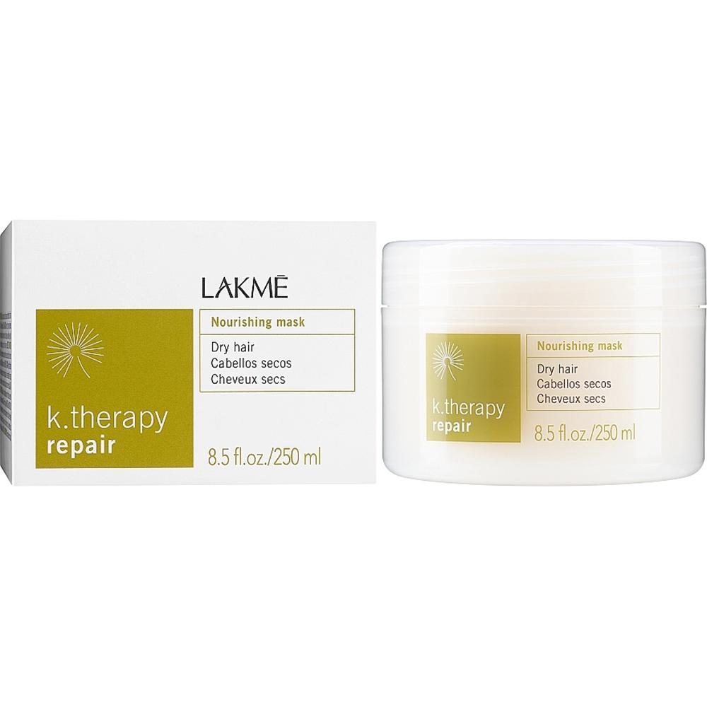 Маска для сухих и поврежденных волос Lakme K.therapy Repair Nourishing Dry Hair Mask питательная 250 мл (43442) - фото 2