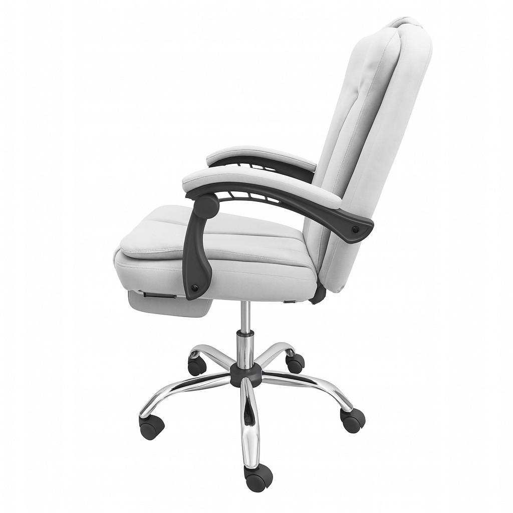 Офисное кресло BOSS KO22SZ VIP Premium с массажной подушкой с подножкой Серый (17360) - фото 5 Офисное кресло BOSS KO22SZ VIP Premium с массажной подушкой с подножкой Серый (17360) - фото 5