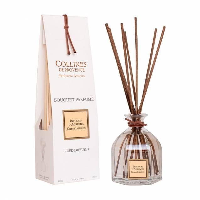 Аромадифузор Collines de Provence Citrus Infusion з паличками двох відтінків 100 мл (CNT00010642)