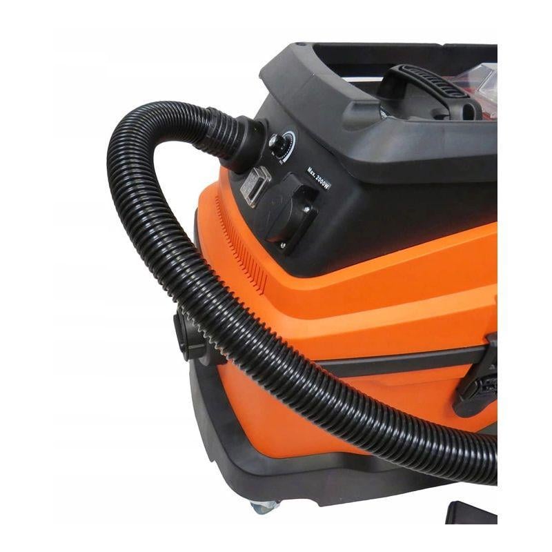 Пилосос будівельний Kraft&Dele KD488 2415718257 сухе та вологе прибирання 1600 Вт 30 л (2415718257) - фото 7