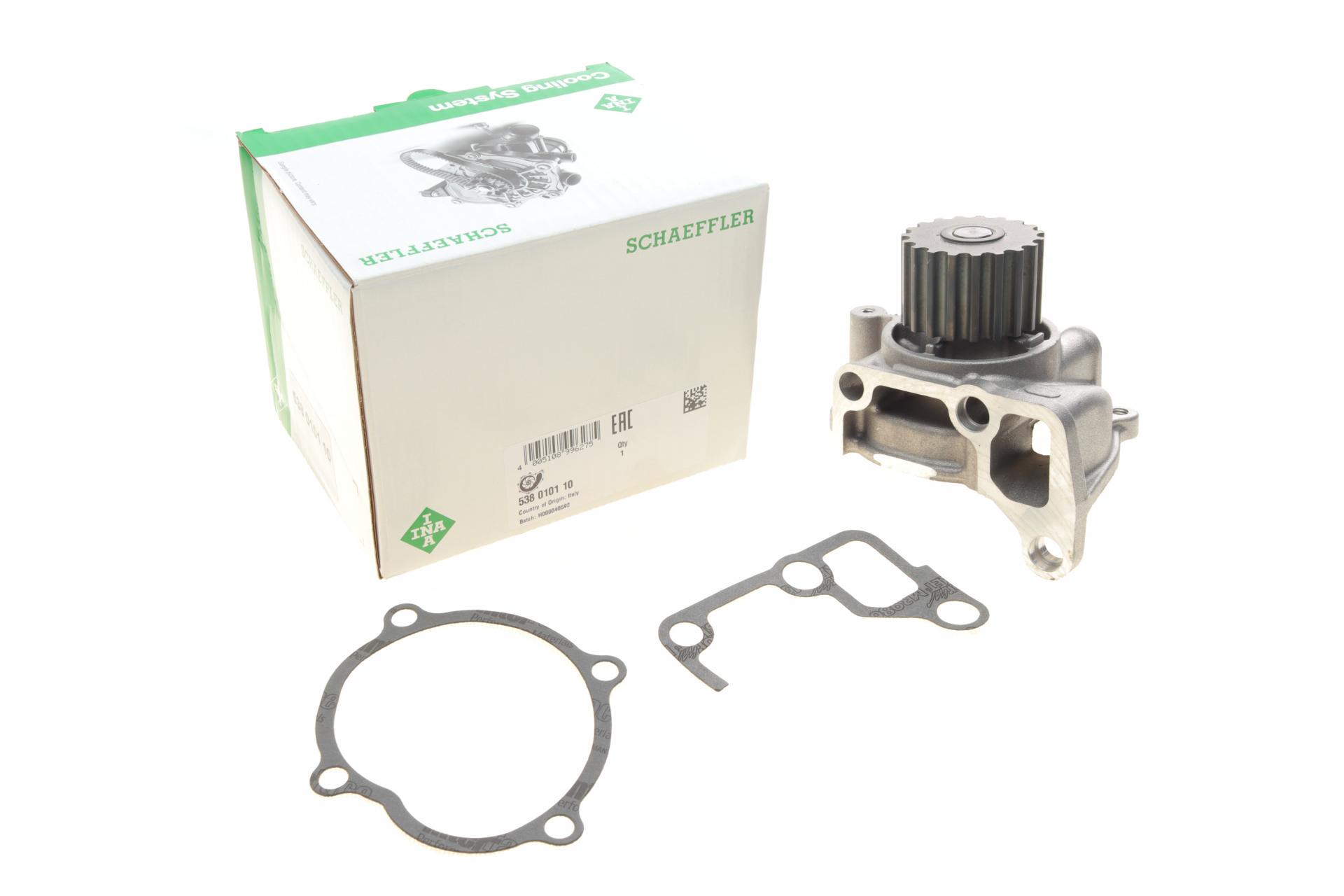 Помпа воды INA Mazda 3/323/5/6/626/Premacy 2.0TD/DI/DITD/CD 98-10 19z 538 0101 10