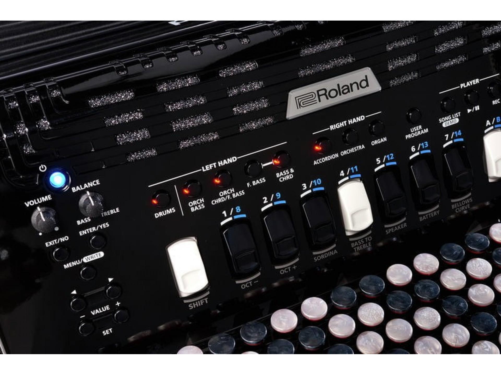 Цифровой баян ROLAND FR-4XB BK - фото 4 Цифровой баян ROLAND FR-4XB BK - фото 4