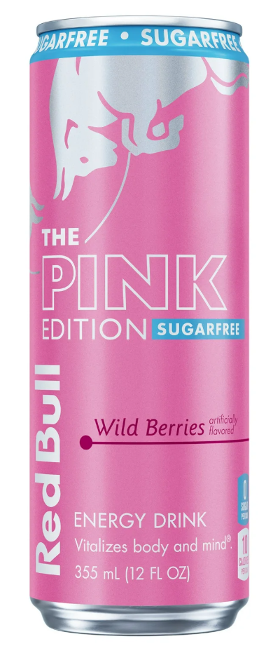 Енергетичний напій Red Bull Pink Edition Sugar Free зі смаком дикої ягоди 355 мл (2553823850)