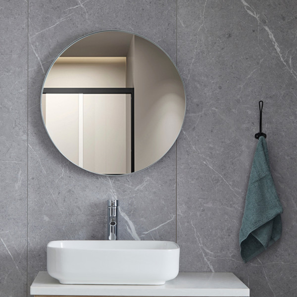 Зеркало круглое для ванной комнаты Insana 70х70 см Белый (А0047430)