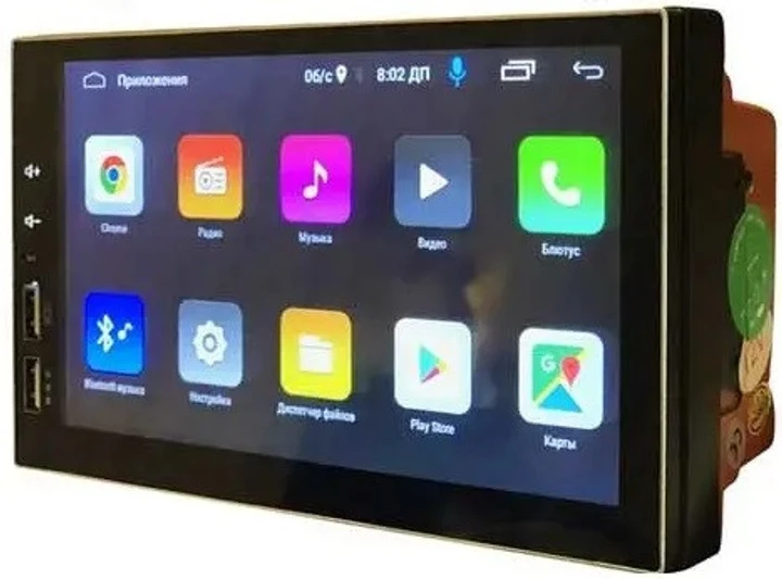 Автомагнітола 2Din Pioneer CarPlay 7023A сенсорний екран Android 13 2/32Gb Wi-Fi GPS (7446) - фото 3 Автомагнітола 2Din Pioneer CarPlay 7023A сенсорний екран Android 13 2/32Gb Wi-Fi GPS (7446) - фото 3