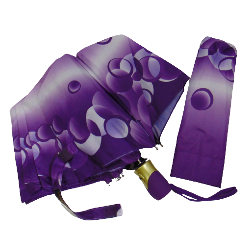 Зонт полуавтомат SL 35015 антиветер 9 спиц Фиолетовый (1832259697)