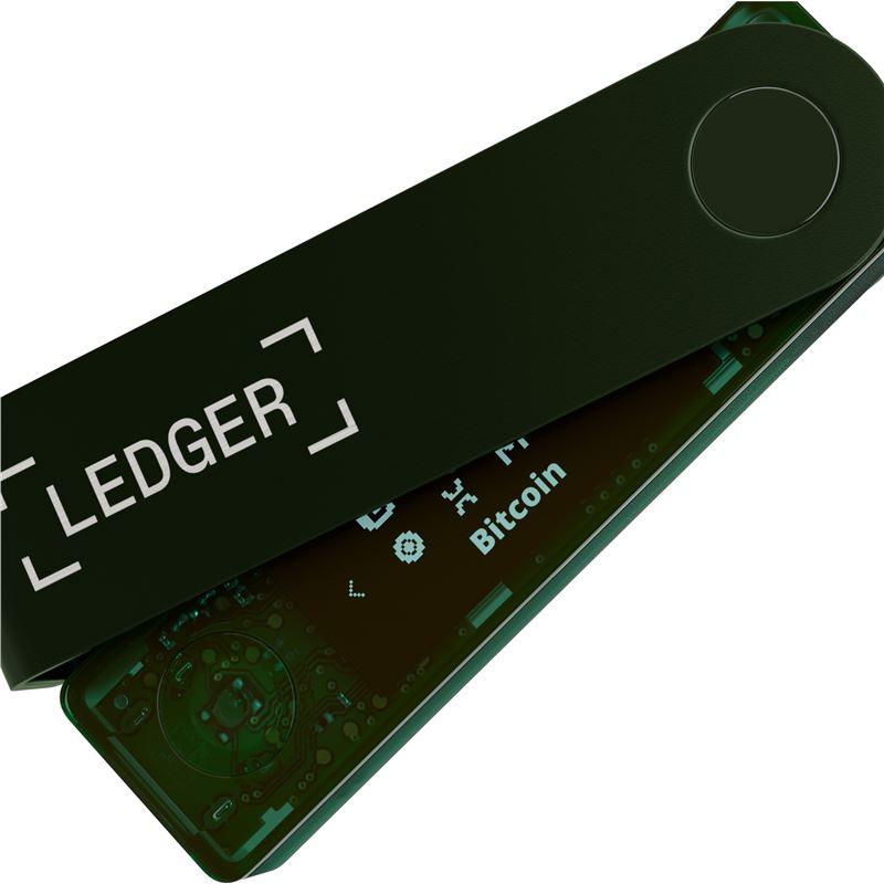 Кошелек для криптовалют Ledger Nano X Emerald Green (23936100) - фото 3 Кошелек для криптовалют Ledger Nano X Emerald Green (23936100) - фото 3