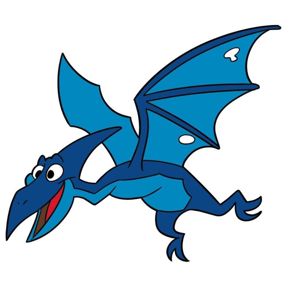 Дитяча розмальовка на полотні ART CRAFT Птерозаврик 15056-AC 25х30 см (RLT52144)