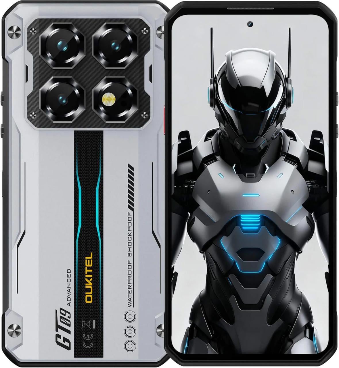 Смартфон Oukitel WP60 5G 8/256 Гб Global Version Silver (2883905633)