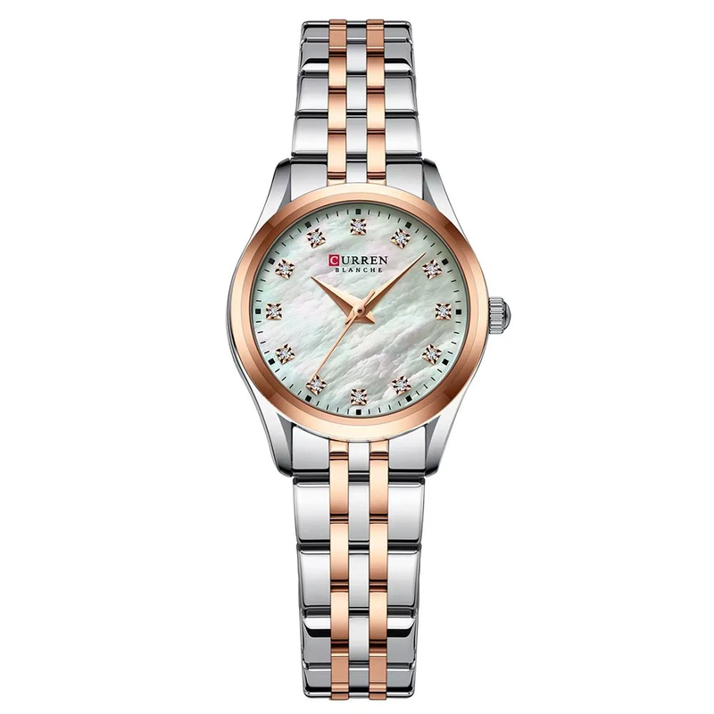 Наручний годинник Curren Сurren 9111 Gold/Silver/White