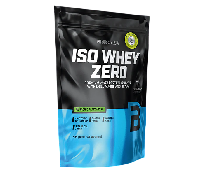Протеїн Biotech USA Iso Whey Zero 454 г Фісташка (BIO-26415)