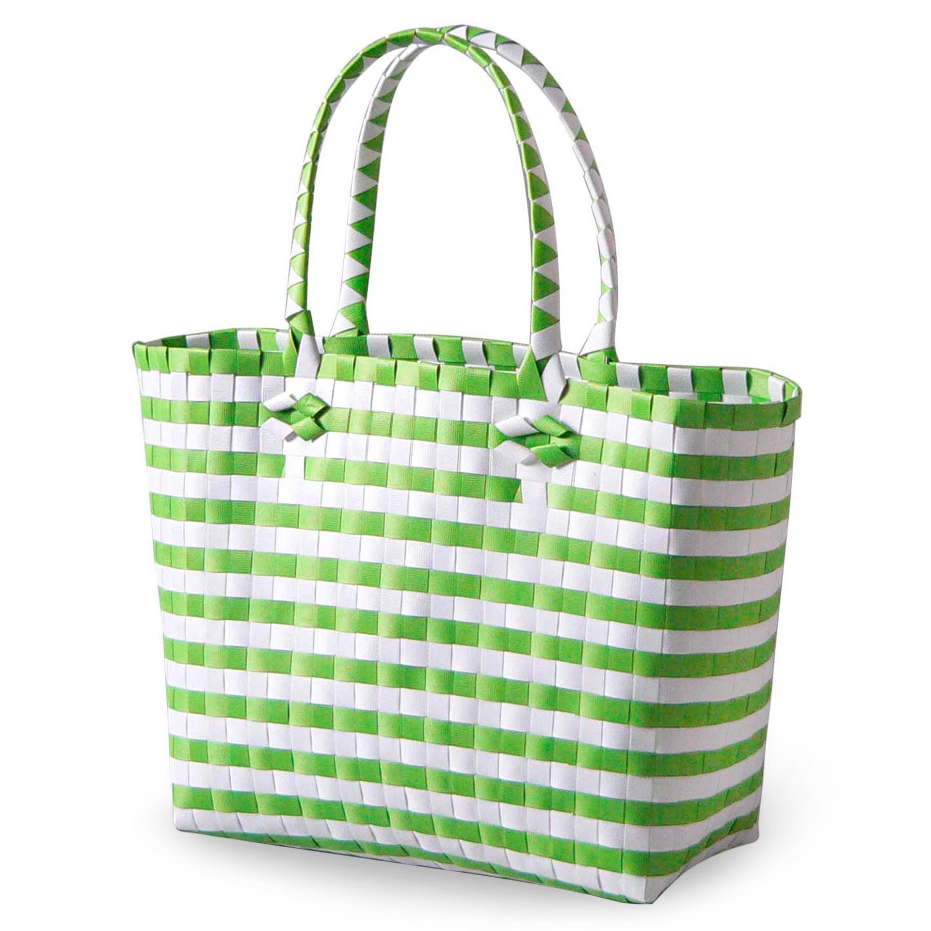 Сумка-кошик плетена Handy Home Бесарабка 37х14х30 см Зелений (PP-05)