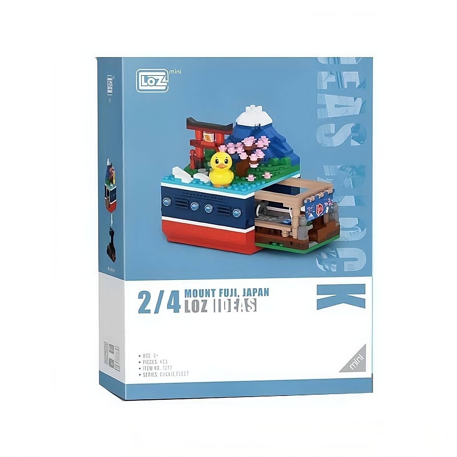 Конструктор 1277 Диорама Mount Fuji Japan пазовая сборка 463 ел. (28585058)