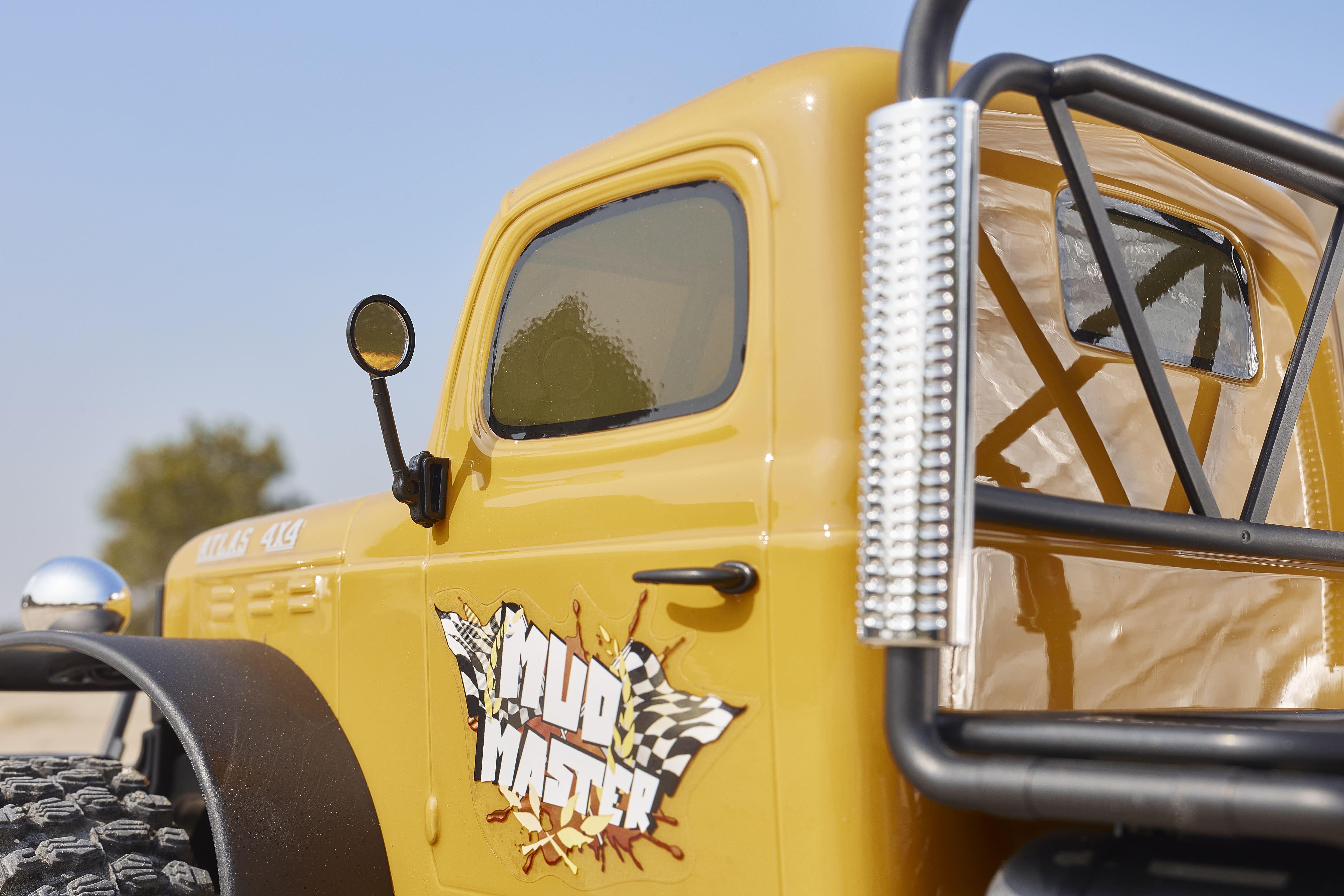 Машинка на радіокеруванні Roc Hobby FMS 1:10 Atlas 4x4 RS Yellow - фото 5 Машинка на радіокеруванні Roc Hobby FMS 1:10 Atlas 4x4 RS Yellow - фото 5