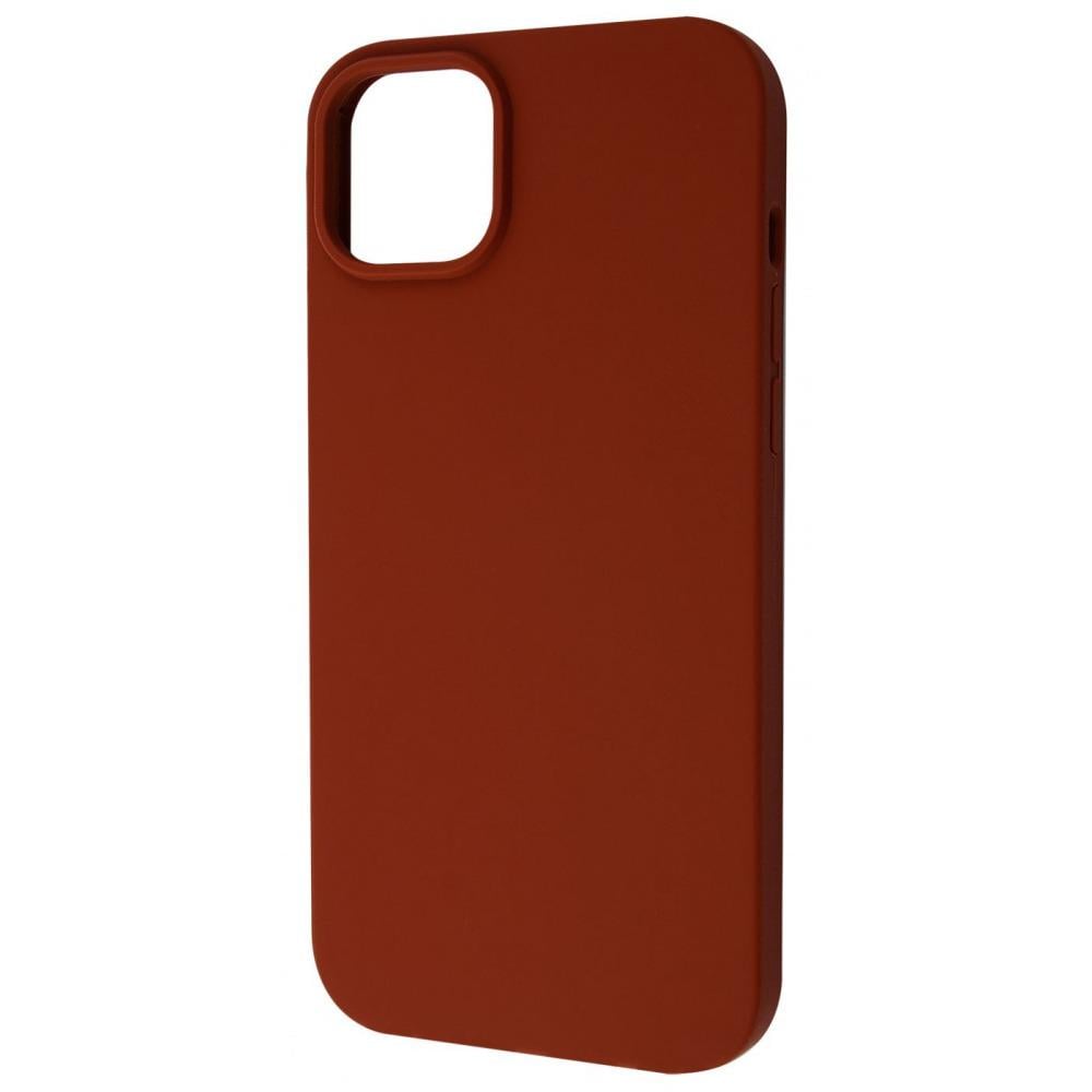 Чехол-накладка для телефона WAVE Full Silicone Cover iPhone 14 Plus/15 Plus Brown