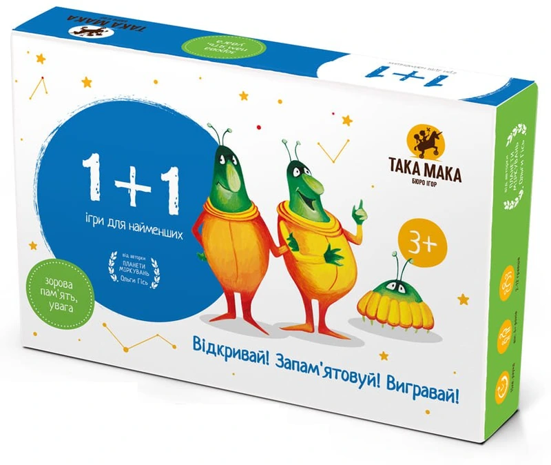 Настільна гра "1+1" (17149)