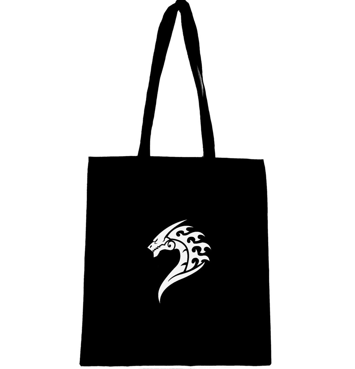 Эко-сумка с принтом Дракон (186)