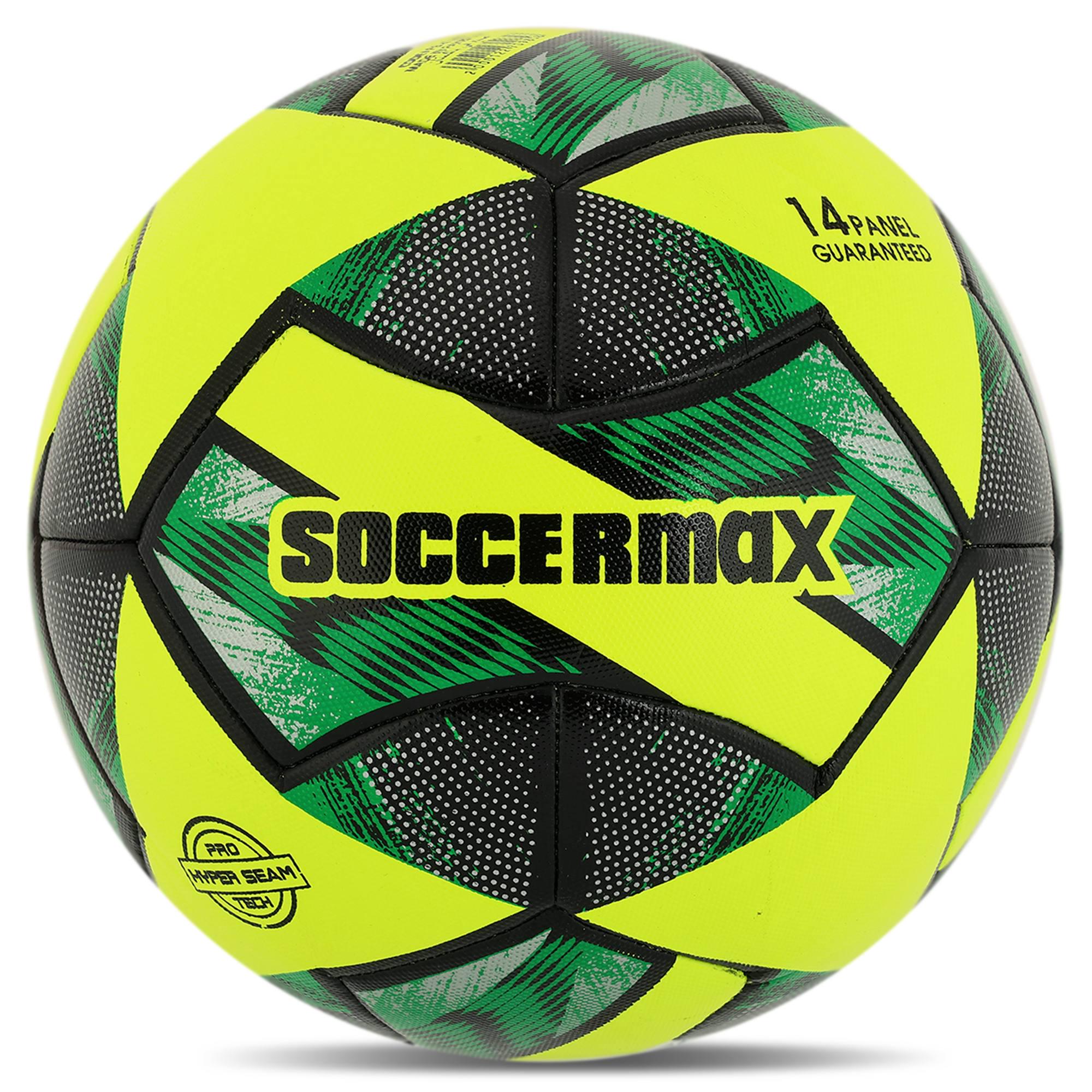 Мяч футбольный ламинированный SOCCERMAX HYBRID FB-4126 гибридная сшивка PU №5 Желтый-зеленый (FB-4126_Желтый-зеленый) Мяч футбольный ламинированный SOCCERMAX HYBRID FB-4126 гибридная сшивка PU №5 Желтый-зеленый (FB-4126_Желтый-зеленый)