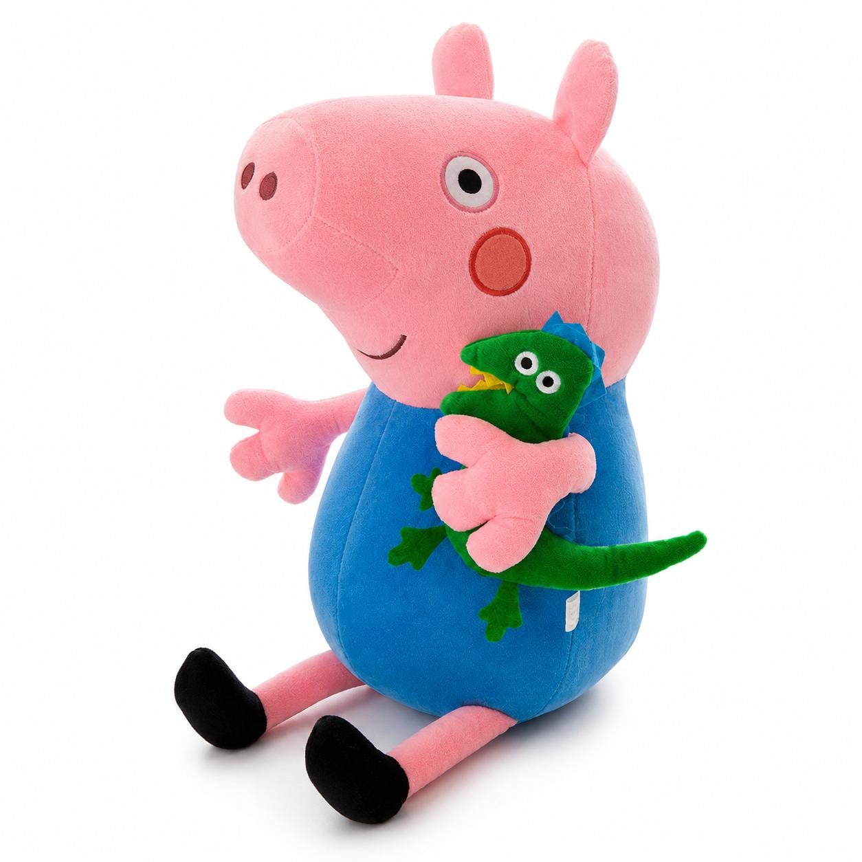 Мягкая игрушка Свинка Джордж с динозавром 30 см (52422)