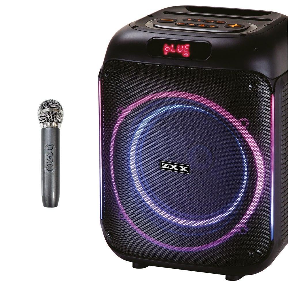 ᐉ Портативная колонка ZXX party 250W с радиомикрофоном (ZXX-5502