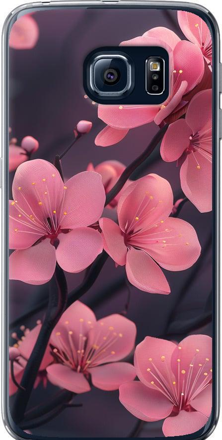 Чохол на Samsung Galaxy S6 G920 Пурпурова сакура (6075t-80-42517) Чохол на Samsung Galaxy S6 G920 Пурпурова сакура (6075t-80-42517)