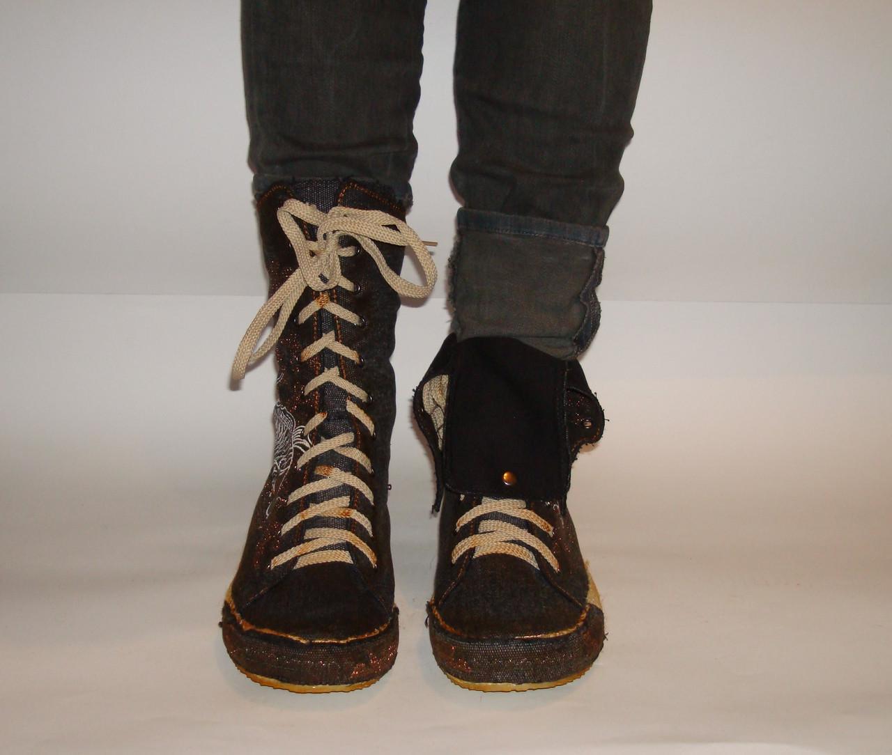 Кеди жіночі Linda р. 38 24 см Чорний - фото 4 Кеди жіночі Linda р. 38 24 см Чорний - фото 4