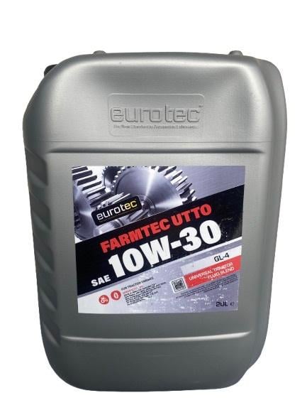 Масло напівсинтетичне 10W-30 20 л EUROTEC FarmTec UTTO (56852685)