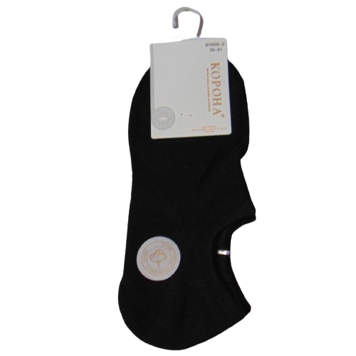 Носки женские короткие Корона р. 36-41 Черный (2136547756) Носки женские короткие Корона р. 36-41 Черный (2136547756)