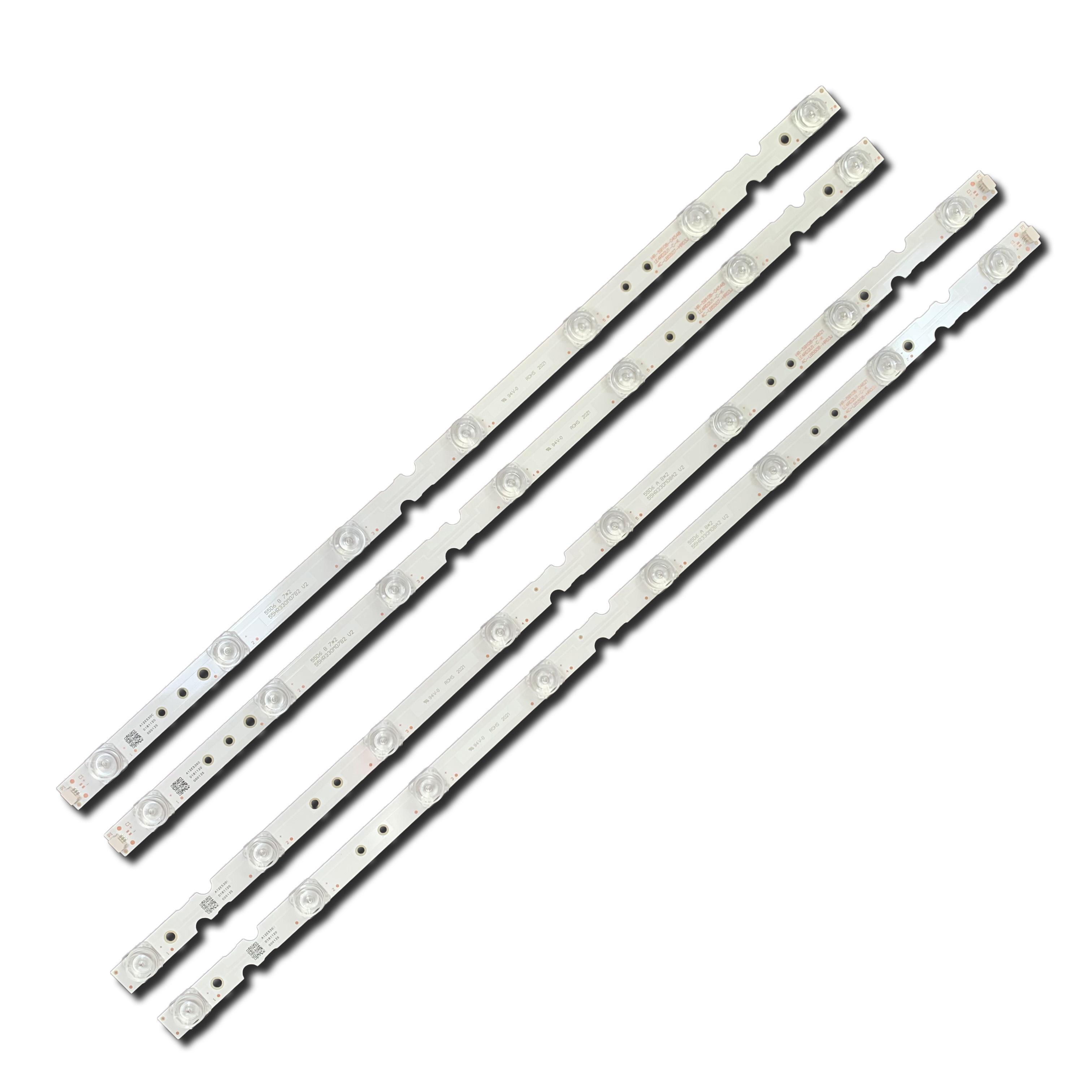 Комплект LED подсветки для TV 55/55D6 55HR330M08A2 V2 HR-59108-04621 LE4RD2U1-CK 4C-LB5508-HR03J (ART-12144) Комплект LED подсветки для TV 55/55D6 55HR330M08A2 V2 HR-59108-04621 LE4RD2U1-CK 4C-LB5508-HR03J (ART-12144)