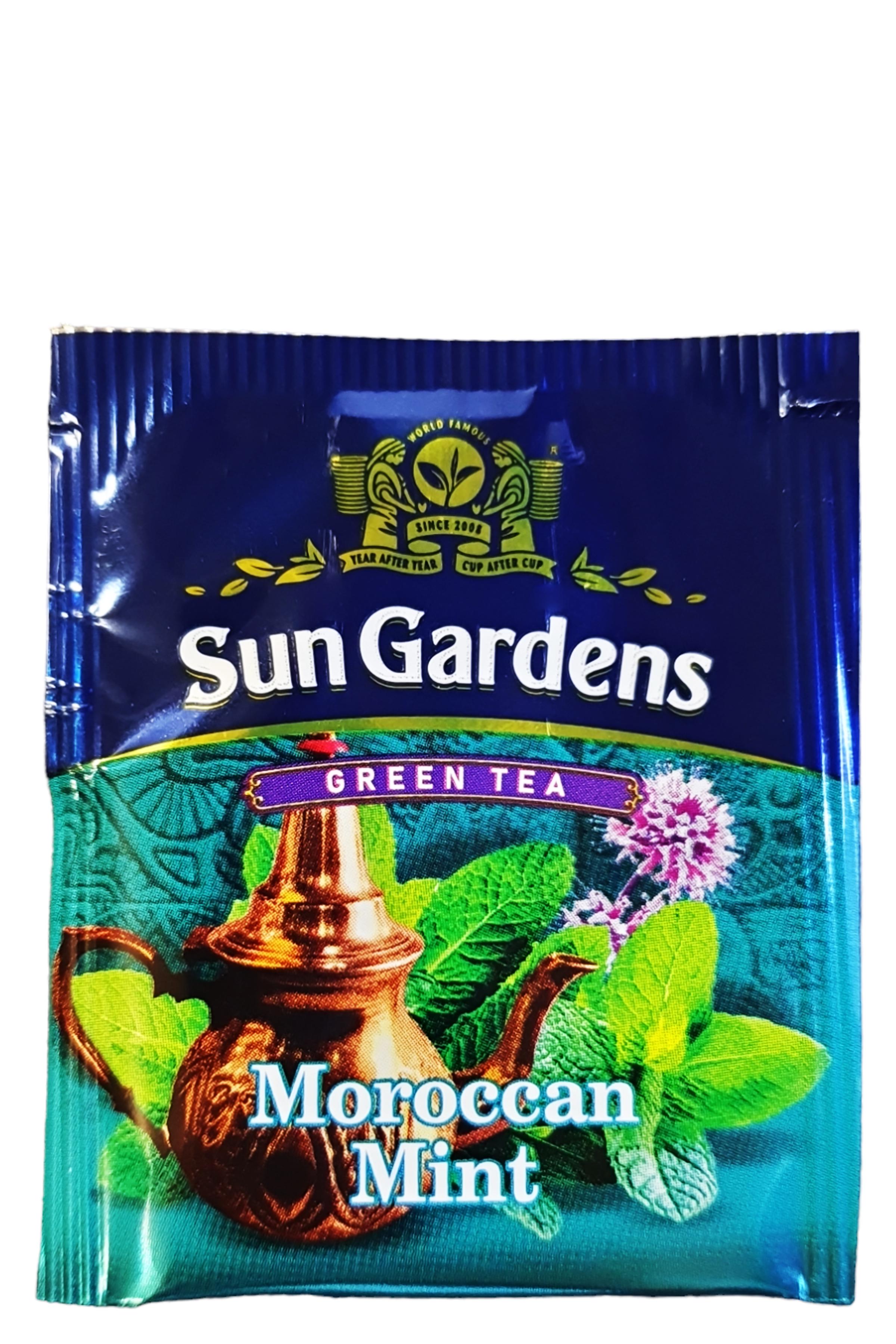 Чай Sun Gardens зеленый Moroccan Mint 100 шт. (59067)