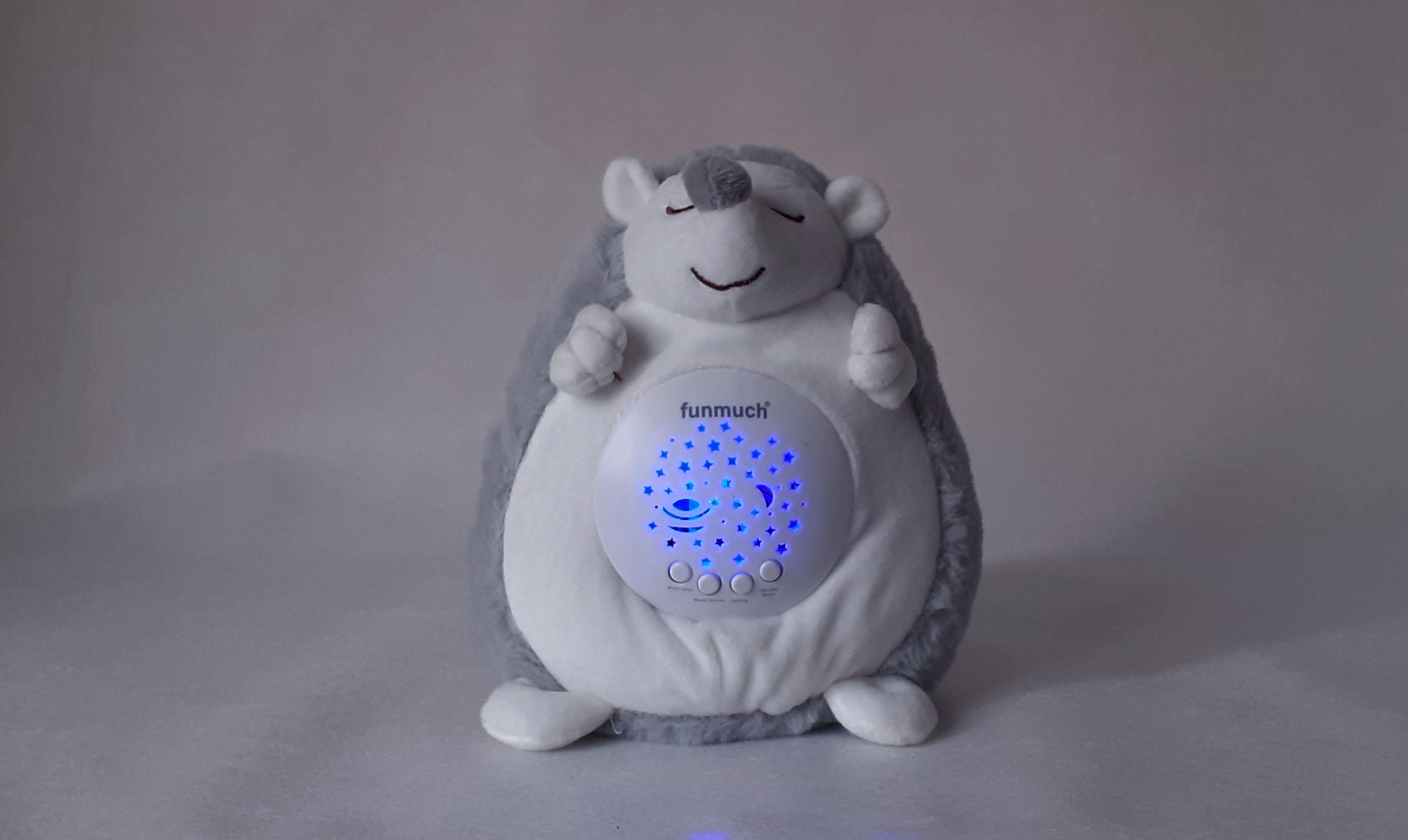 Нічник-м'яка іграшка Funmuch Їжачок 20х16 см з підсвічуванням і озвученням (105154) - фото 2 Нічник-м'яка іграшка Funmuch Їжачок 20х16 см з підсвічуванням і озвученням (105154) - фото 2