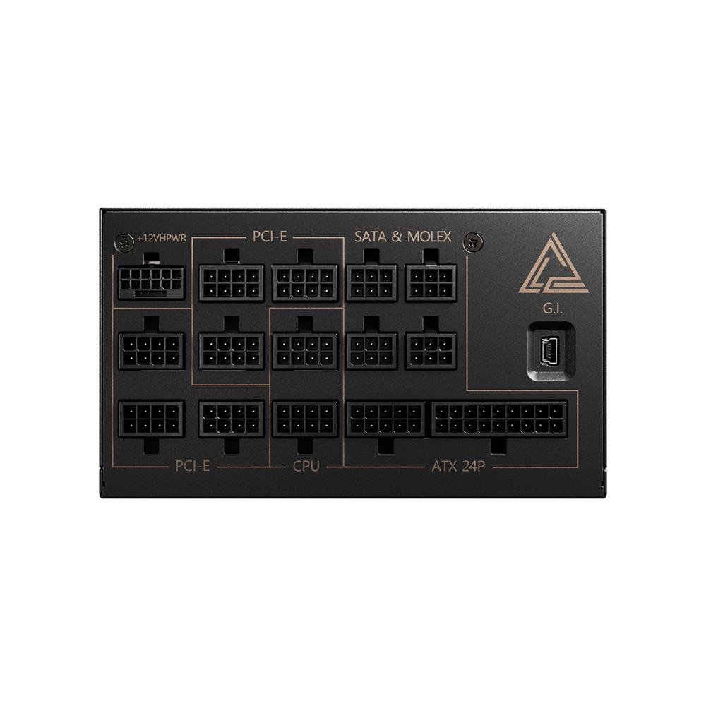 Блок живлення модульний MSI MEG Ai1300P PCIE5 ATX 3.1 1300W 80+ Platinum Black (29424544) - фото 4 Блок живлення модульний MSI MEG Ai1300P PCIE5 ATX 3.1 1300W 80+ Platinum Black (29424544) - фото 4