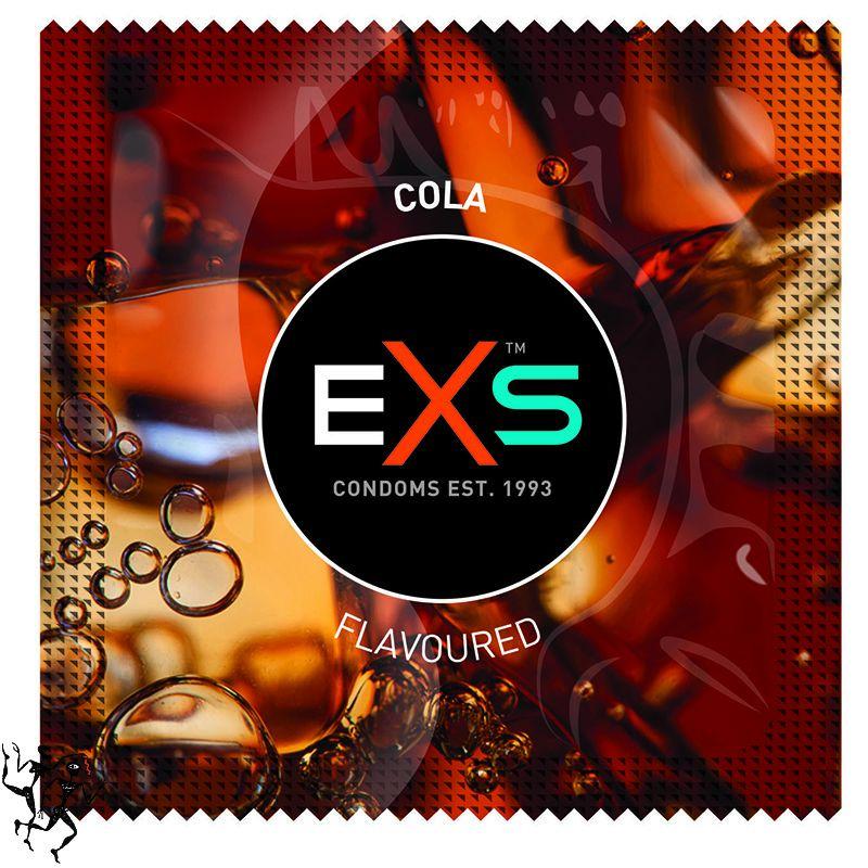 Набор ароматизированных презервативов EXS Flavoured Cola со вкусом 10 шт. (EXS102603)