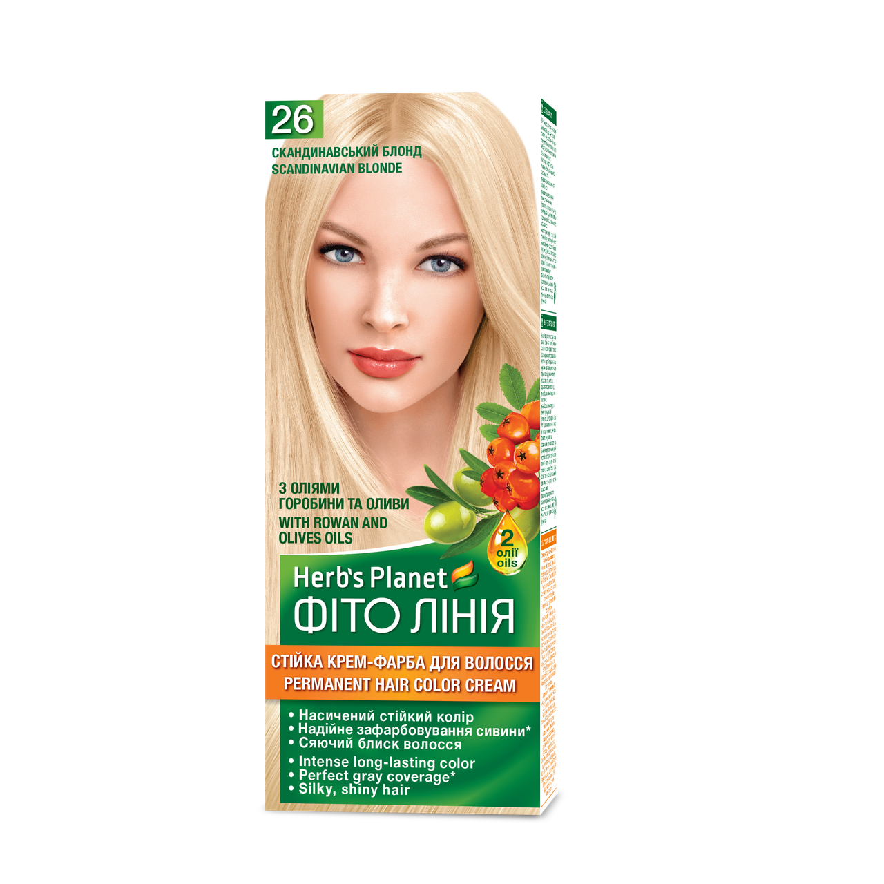 Краска стойка для волос Herbs Planet №26 Скандинавский блонд 120 мл Краска стойка для волос Herbs Planet №26 Скандинавский блонд 120 мл