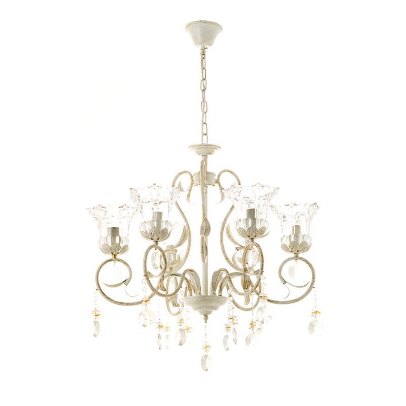 Люстра Light House ES-15892/6 подвесная свечи Белый (9598)