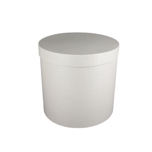 Коробка Perfectbox цилиндрическая перламутровая 23х25х25 см Белый (2526в1)