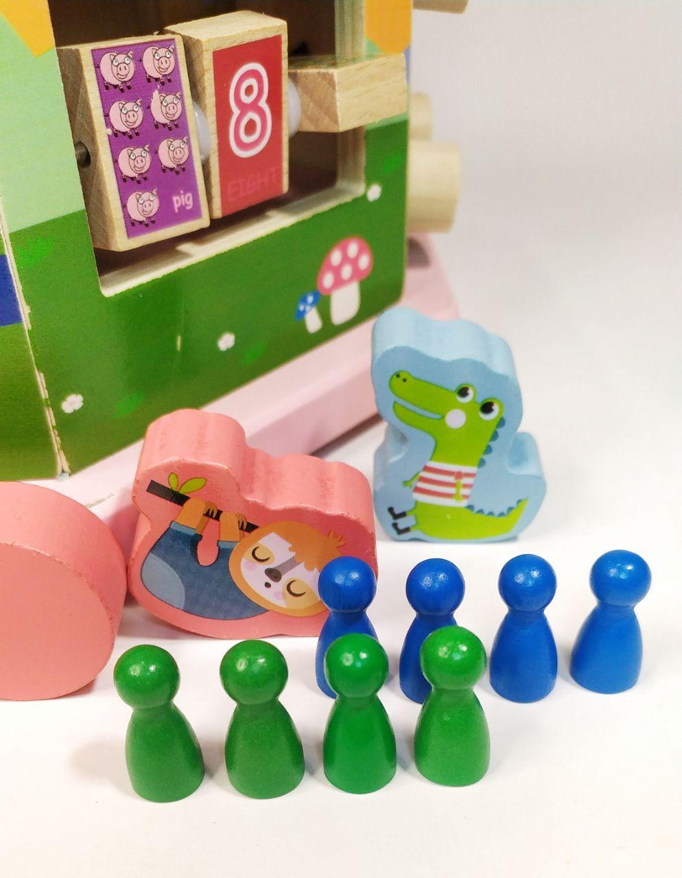 Деревянная развивающая обучающая игрушка уникуб Limo toy - фото 8 Деревянная развивающая обучающая игрушка уникуб Limo toy - фото 8