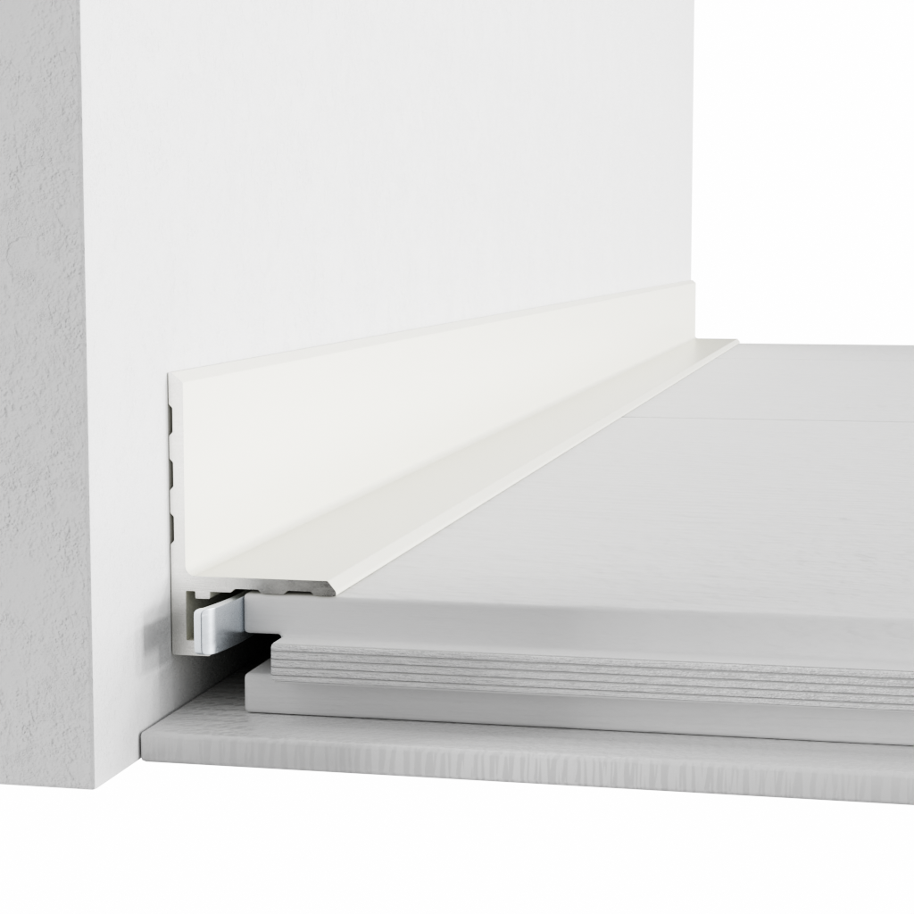 Мікроплінтус алюмінієвий Thinline SVM-217W 22x2600 мм Білий (25448193) - фото 1 Мікроплінтус алюмінієвий Thinline SVM-217W 22x2600 мм Білий (25448193) - фото 1