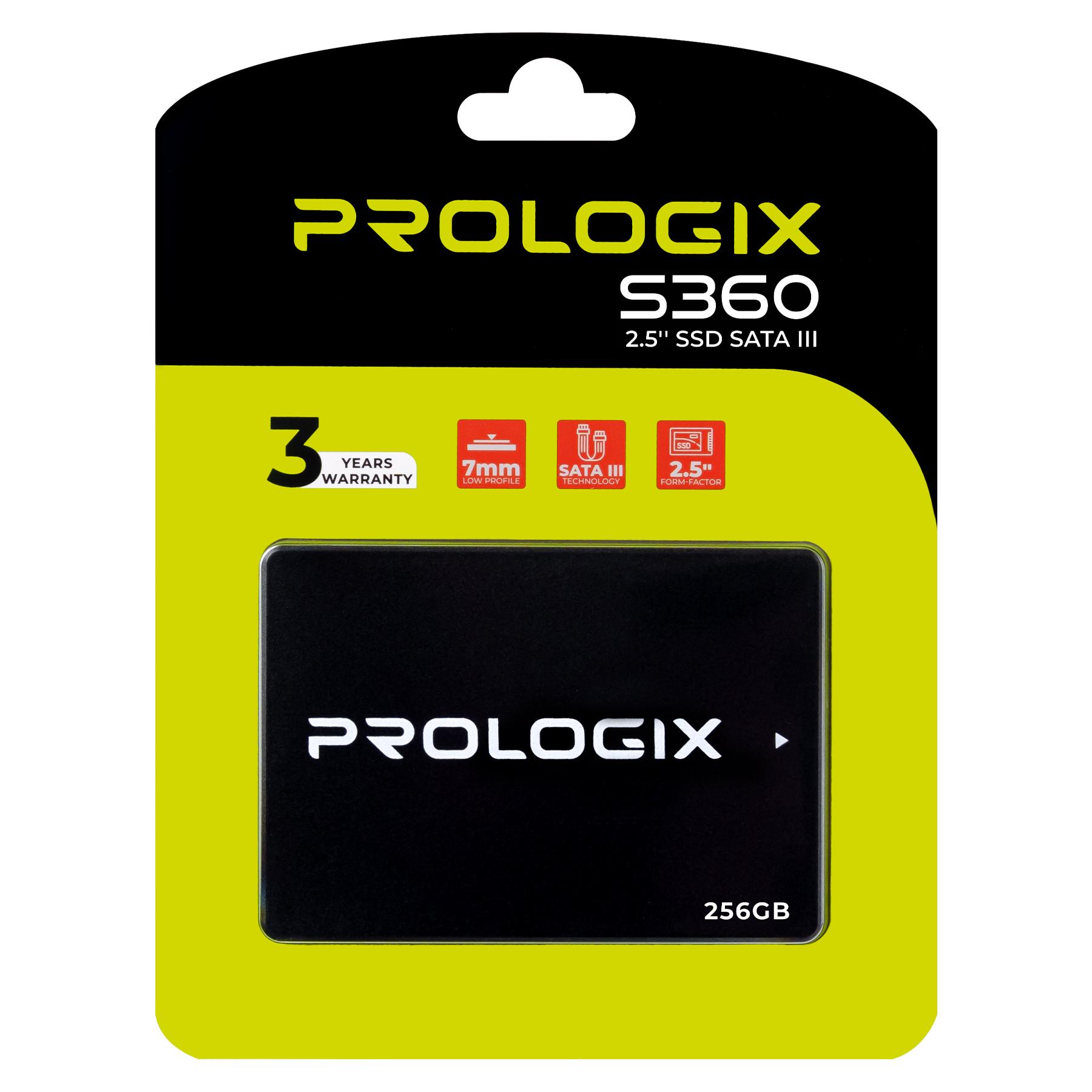SSD-диск PrologiX S360 256 Гб 2,5" SATAIII 3D TLC NAND (PRO256GS360) - фото 3