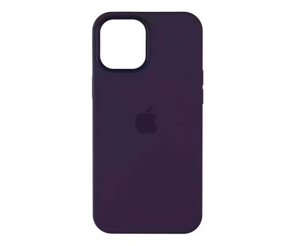 Чехол-накладка Silicone+MagSafe для Apple iPhone 12 Pro Max 14.Amethyst