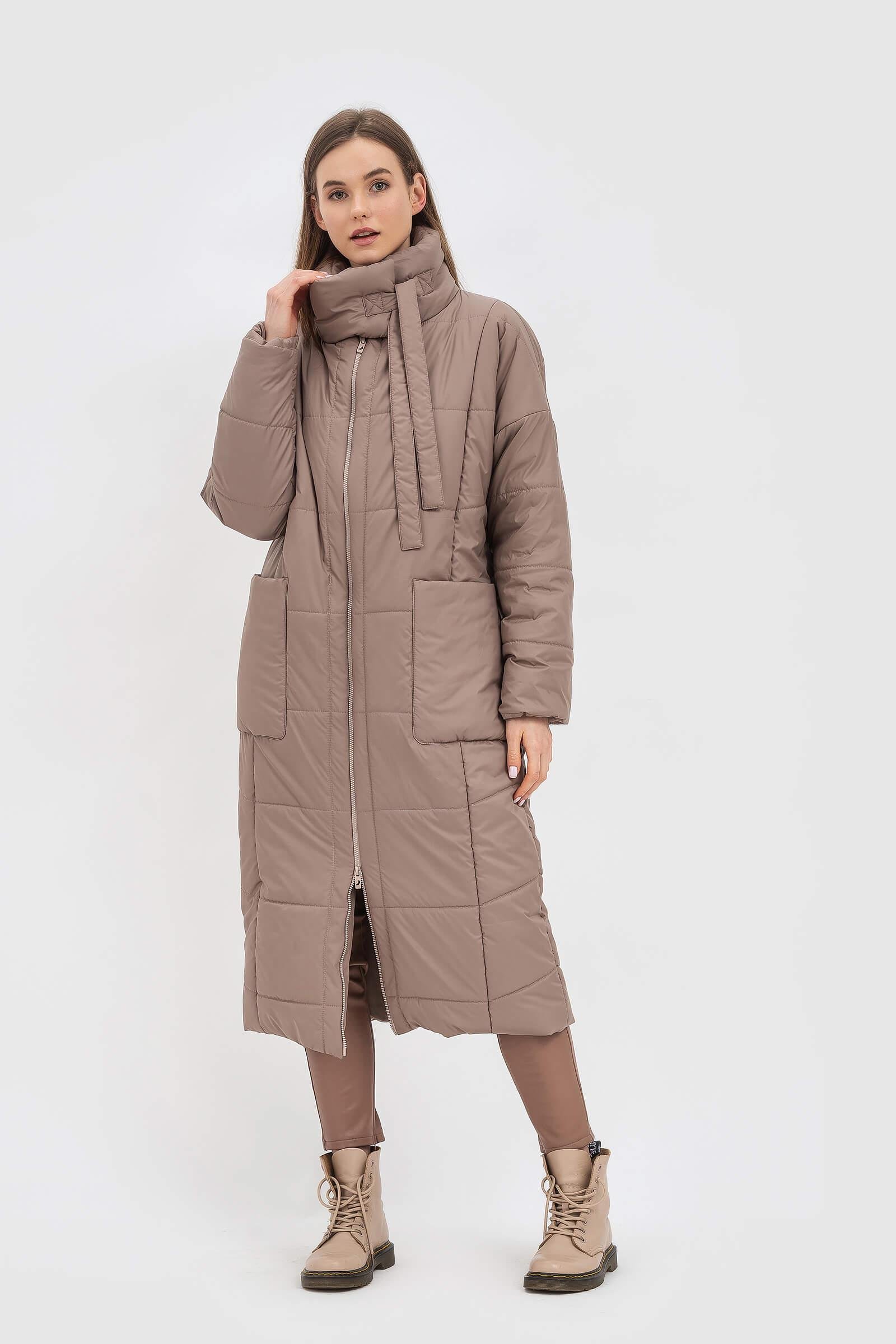 Пальто Lesia Ладре ​​р. 44 Бежевый (129490000)